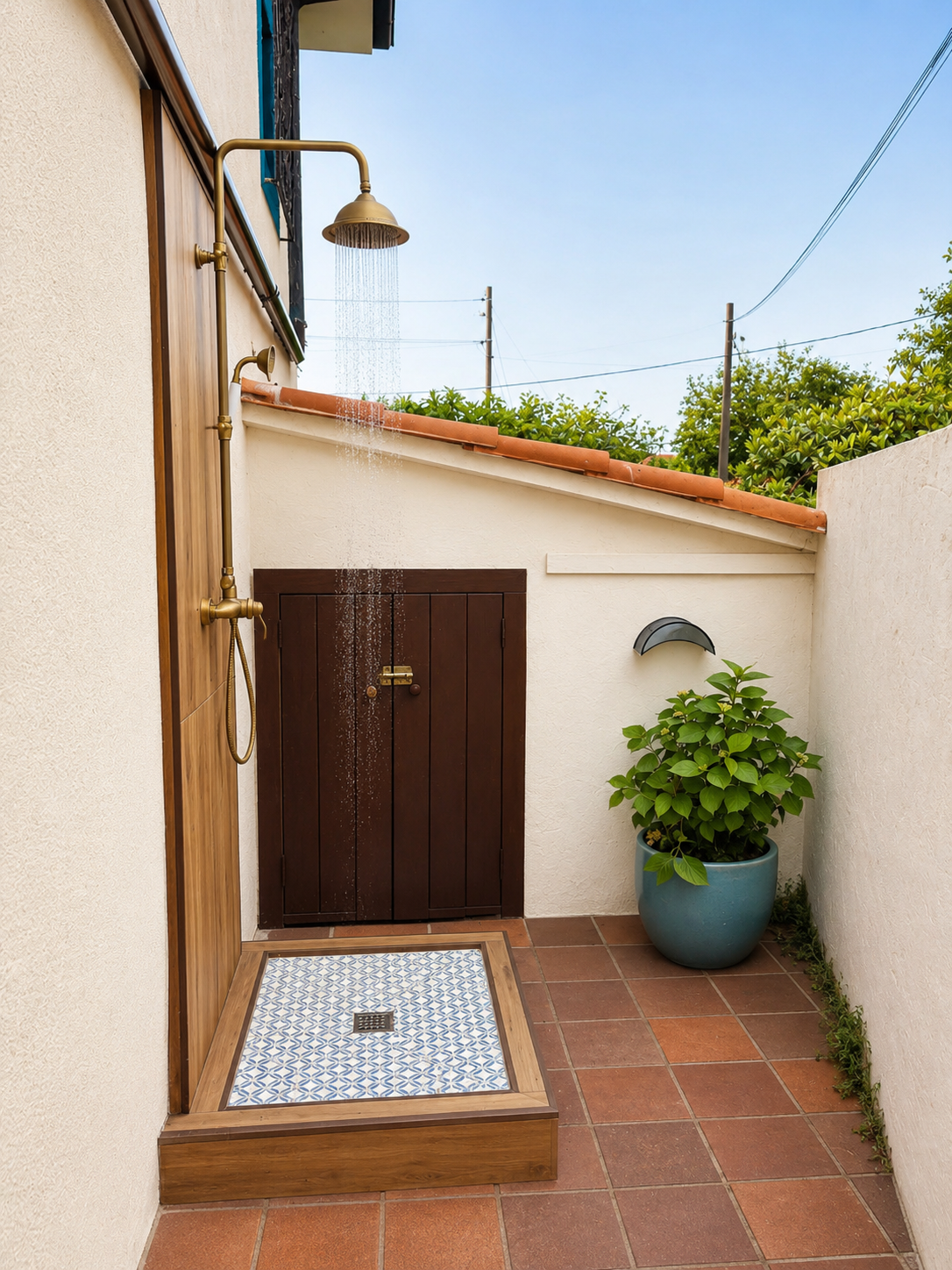 ducha exterior
